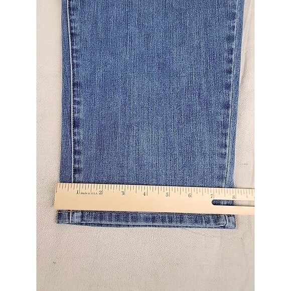 Soft Surroundinsg Jeans Womens 24 48x29 High Rise Boot Spangle Blue Stretch - Picture 4 of 16